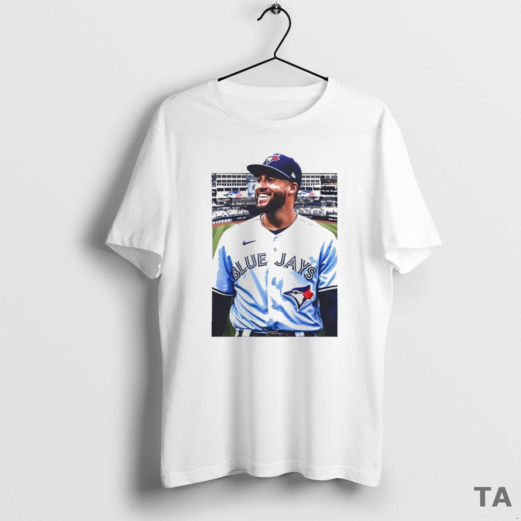 Top George Springer Toronto Blue Jays 2025 World Series T Shirt Sweater