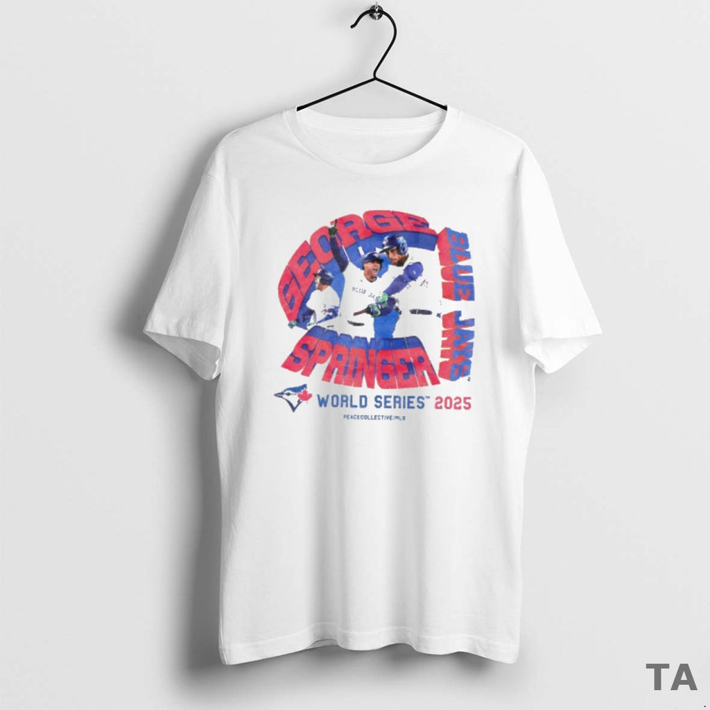 Top George Springer Toronto Blue Jays Mlb 2025 World Series T Shirt Sweater