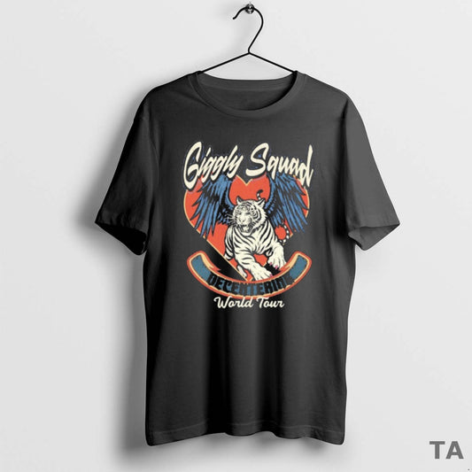 Top Giggly Squad Decentering World Tour 2025 T Shirt Sweater