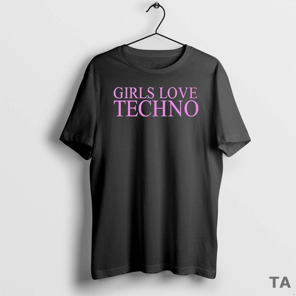 Top Girl Love Techno T Shirt Sweater