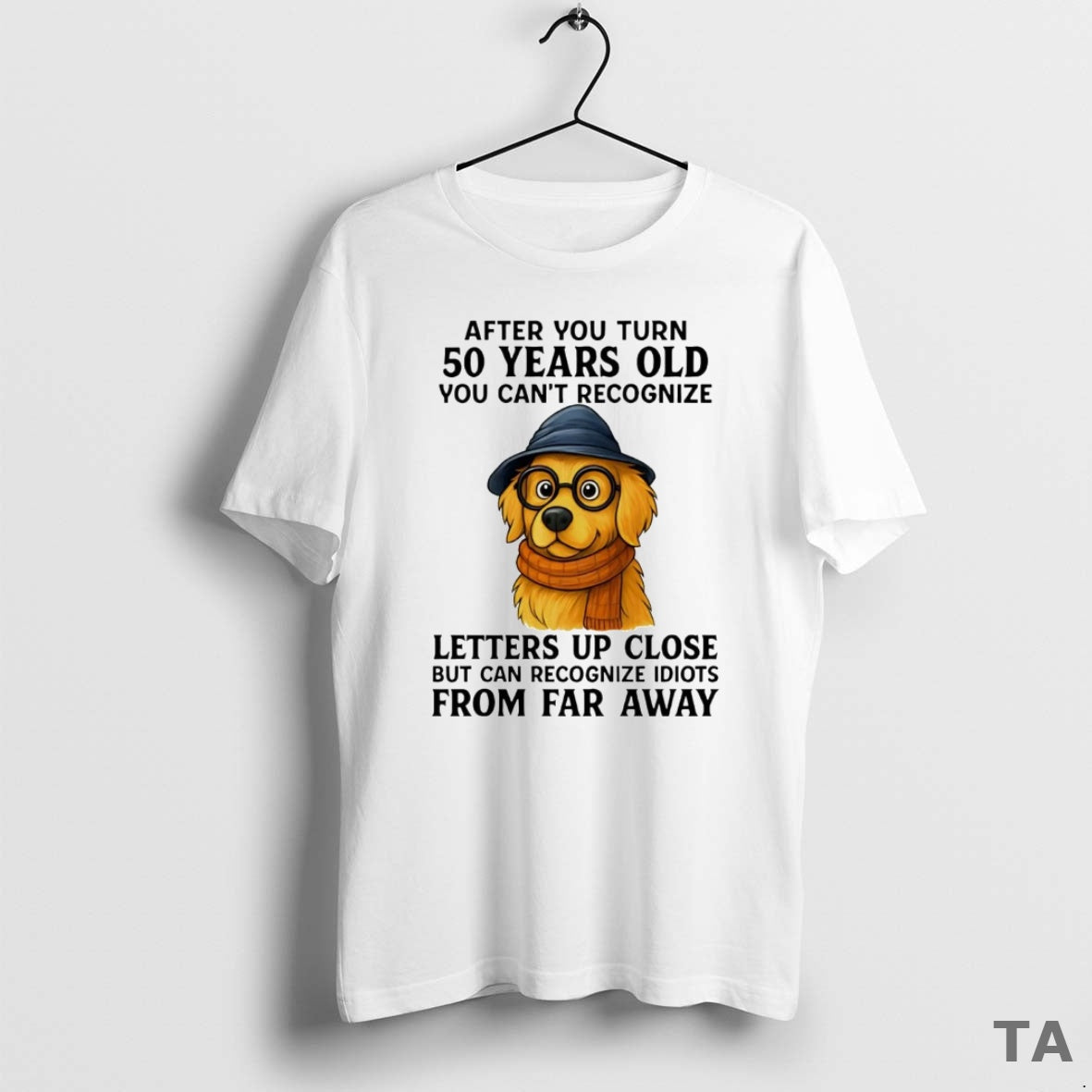Top Golden Retriever After You Turn 50 Years Old T Shirt Sweater