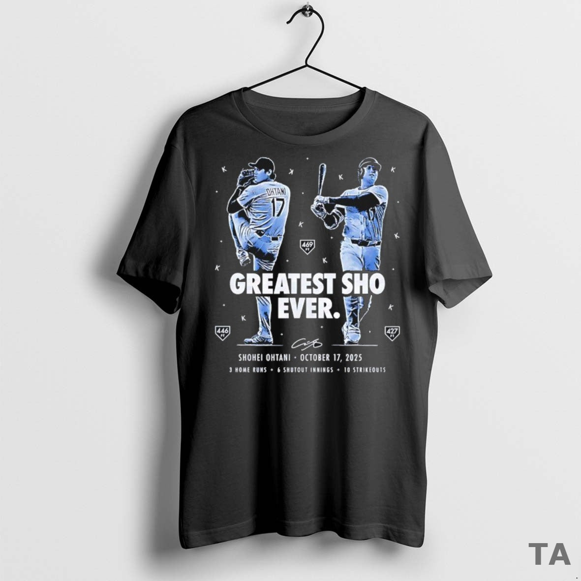 Top Greatest Sho Ever Shohei Ohtani Los Angeles Dodgers T Shirt Sweater