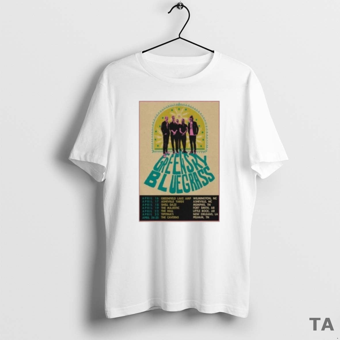 Top Greensky Bluegrass Spring Tour 2026 T Shirt Sweater