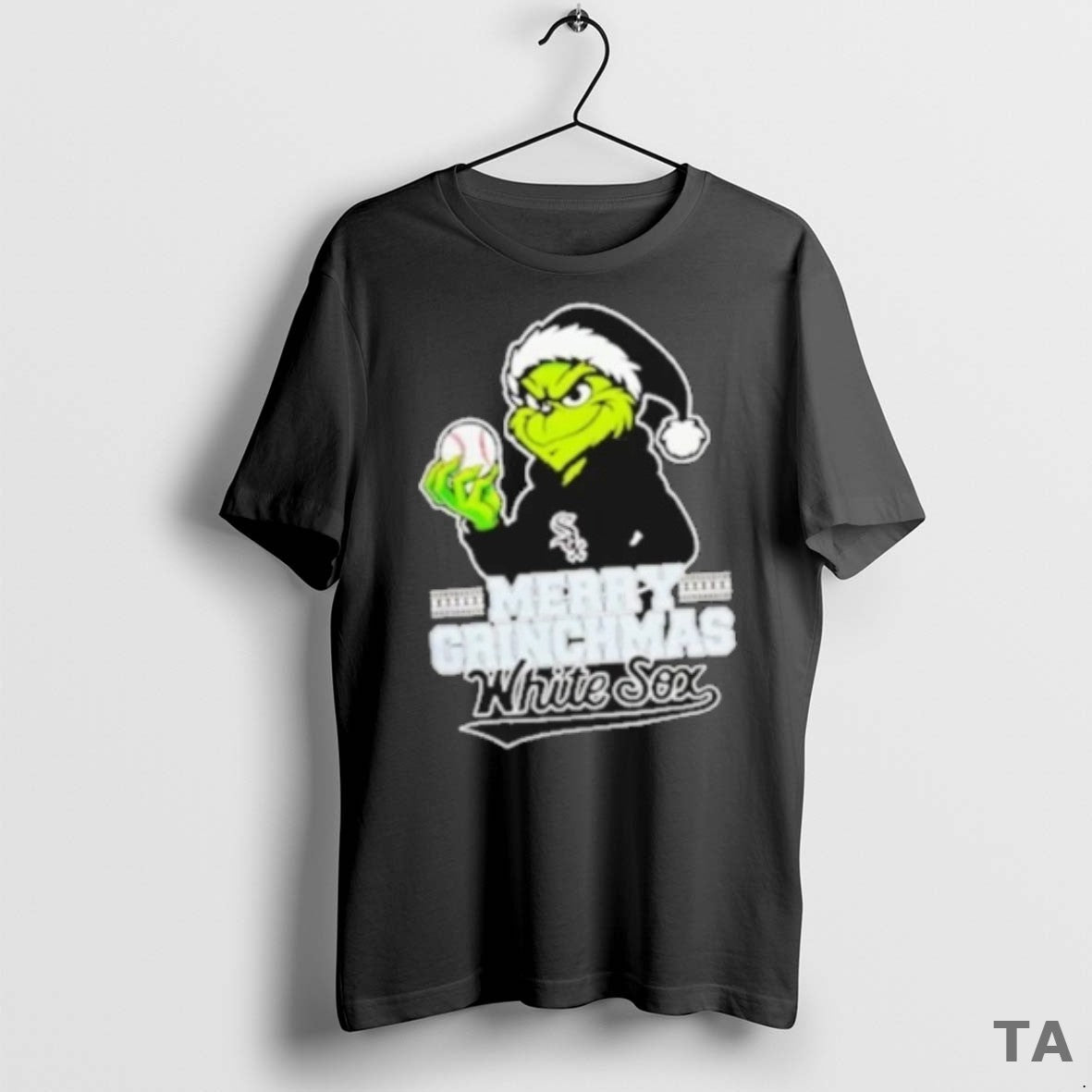 Top Grinch Chicago White Sox Baseball Merry Christmas T Shirt Sweater