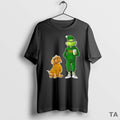 Top Grinch And Dog Green Bay Packers Football Merry Christmas T Shirt Sweater
