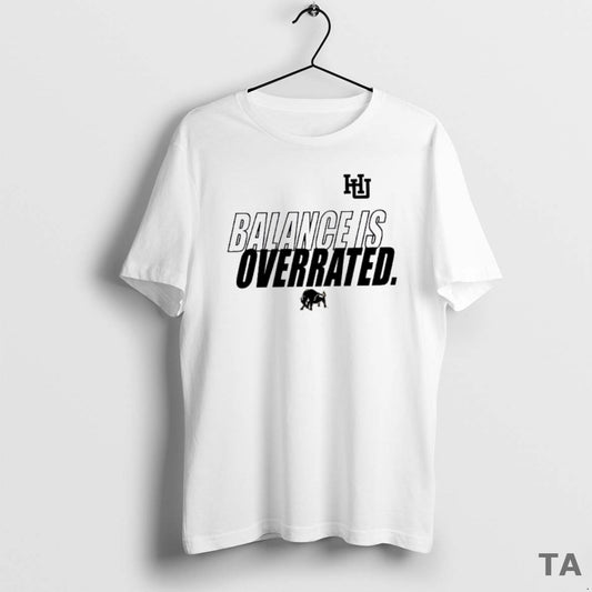 Top Harding Bisons Football Balance Is Overrated T Shirt Sweater