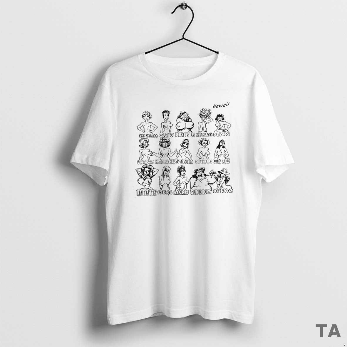 Top Hawaii Boobs Breasts Types T Shirt Sweater