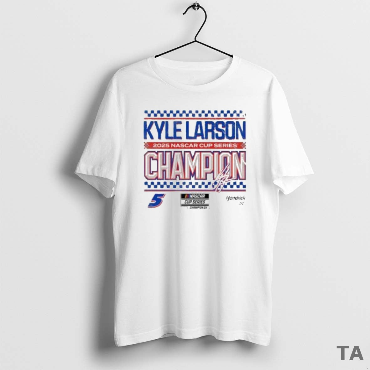 Top Hendrick Motorsports Team Kyle Larson 2025 Nascar Cup Series Champion Speed T Shirt Sweater