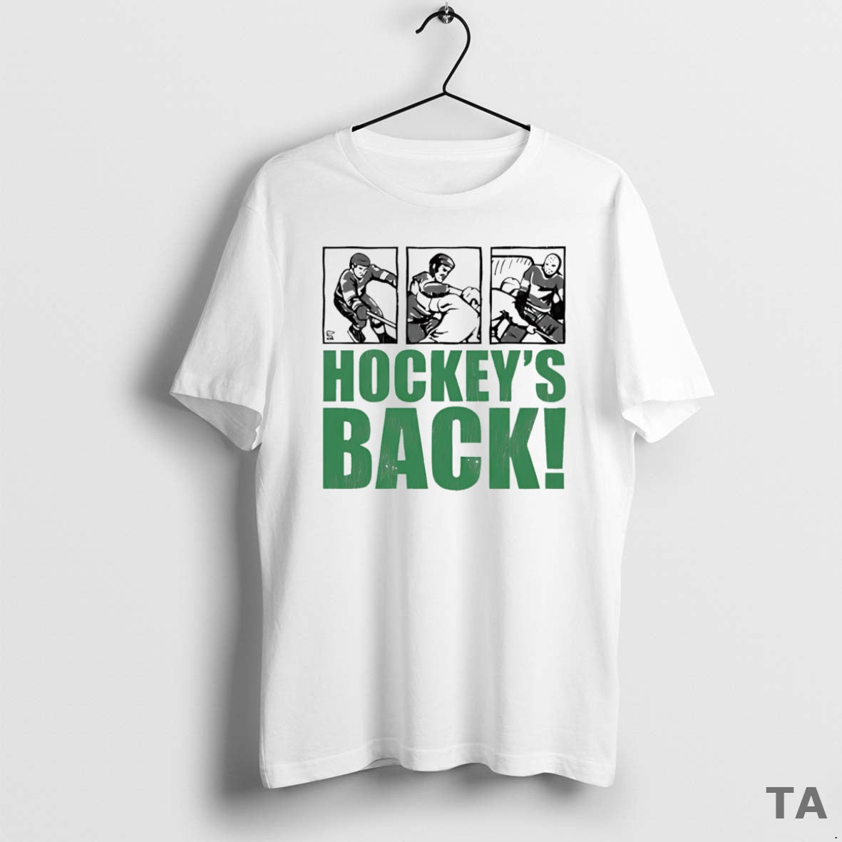 Top Hockeys Back T Shirt Sweater