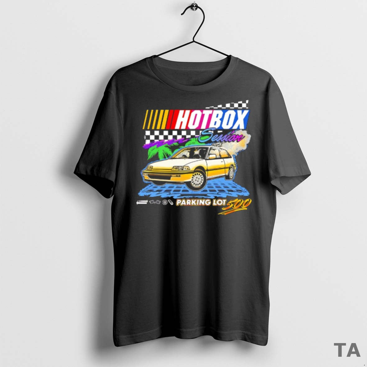 Top Hotbox Session Parking Lot 500 T Shirt Sweater