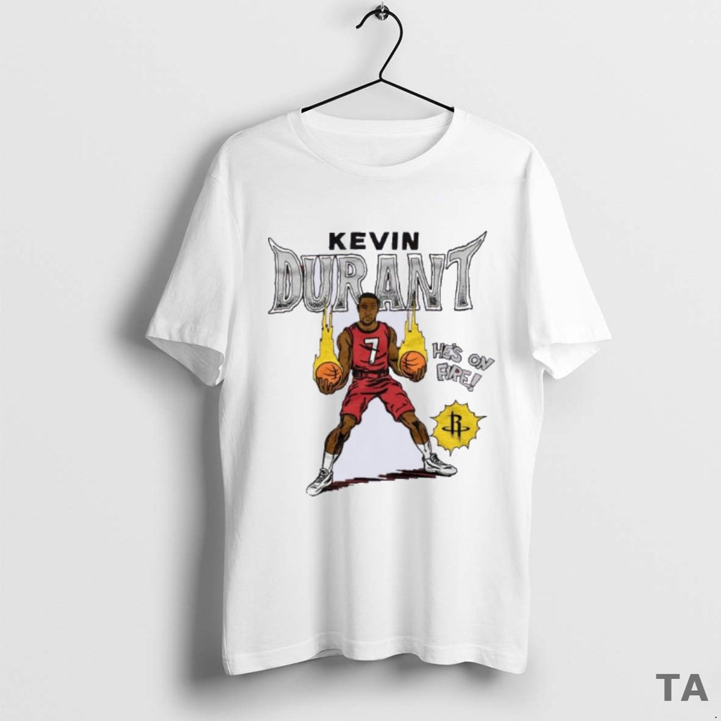 Top Houston Rockets Comic Book Kevin Durant T Shirt Sweater