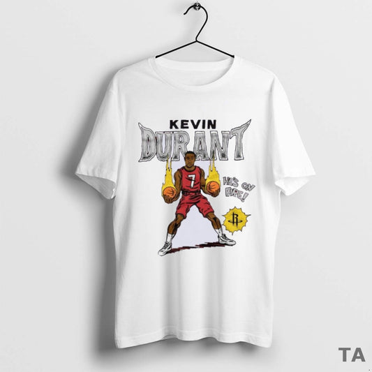 Top Houston Rockets Comic Book Kevin Durant T Shirt Sweater