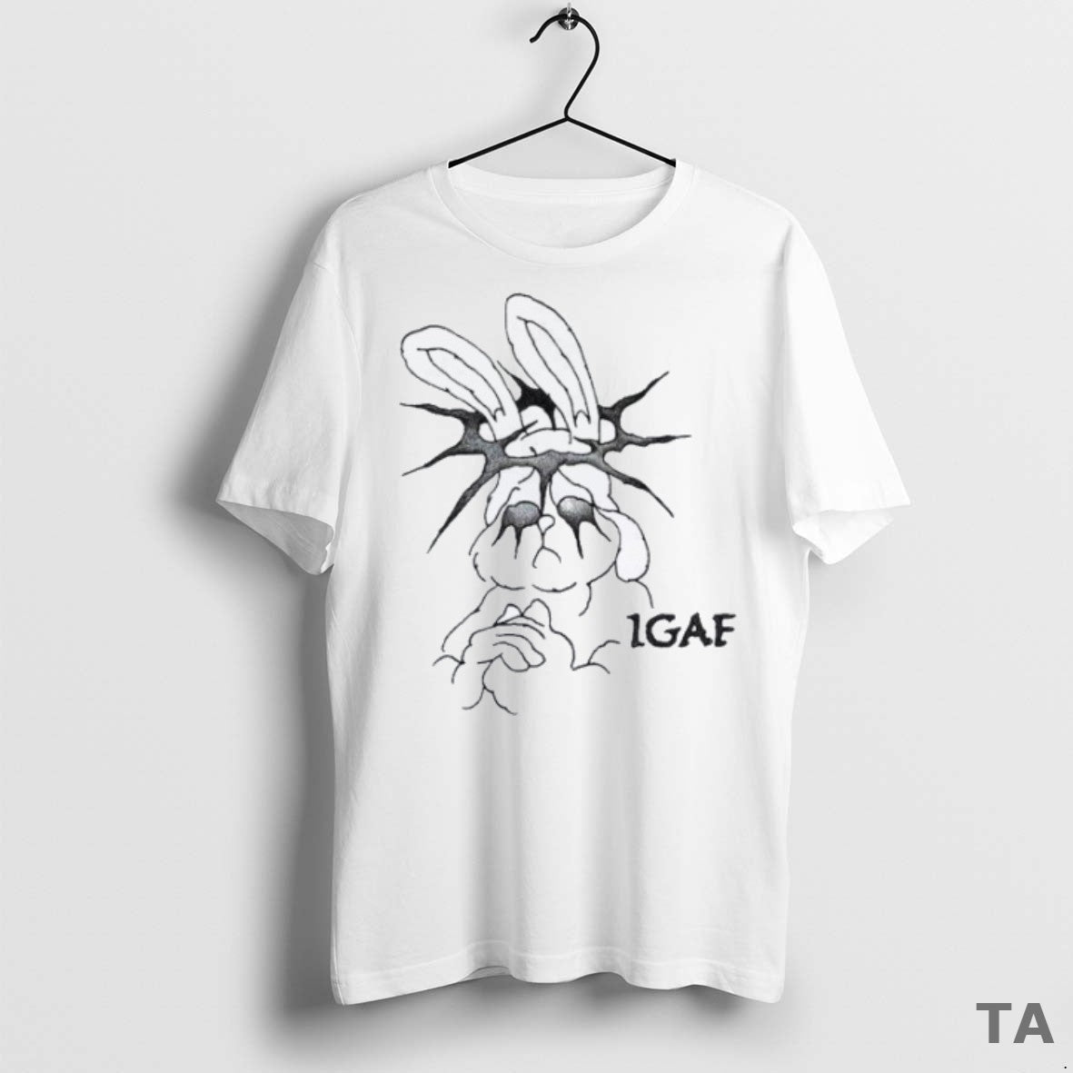 Top I Do Give A Fuck Bunny T Shirt Sweater