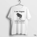 Top I Am Vegan So He Wont Be Killed Minutes After Birth T Shirt Sweater