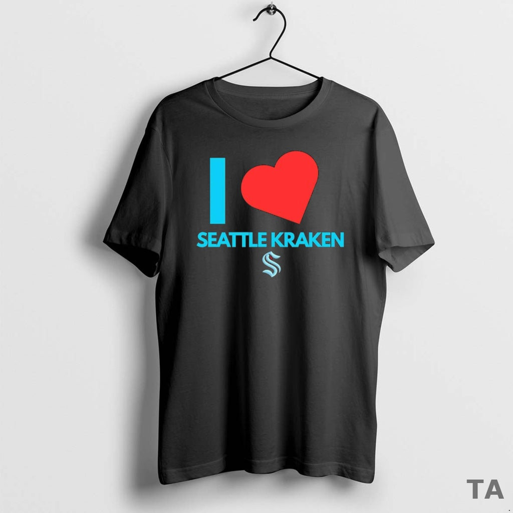 Top I Love Seattle Kraken T Shirt Sweater