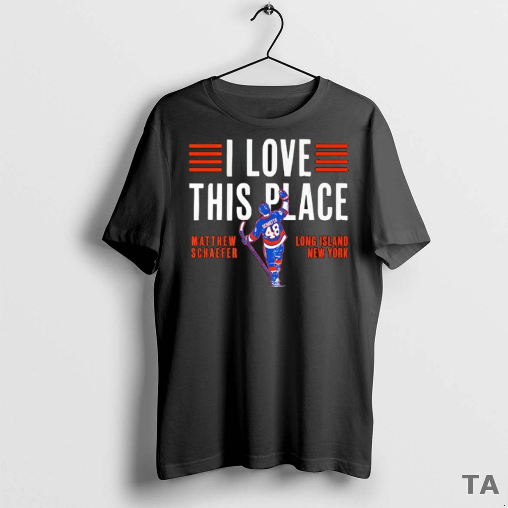 Top I Love This Place Matthew Schaefer Long Island New York T Shirt Sweater