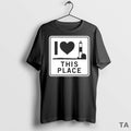 Top I Love This Place Long Island T Shirt Sweater