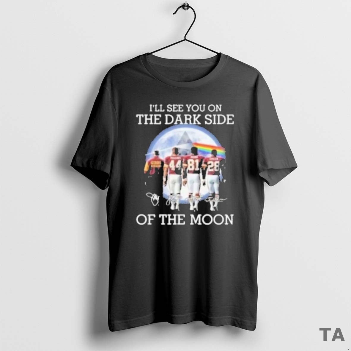 Top Ill See You On The Dark Side Of The Moon Washington Redskins Legends Signatures