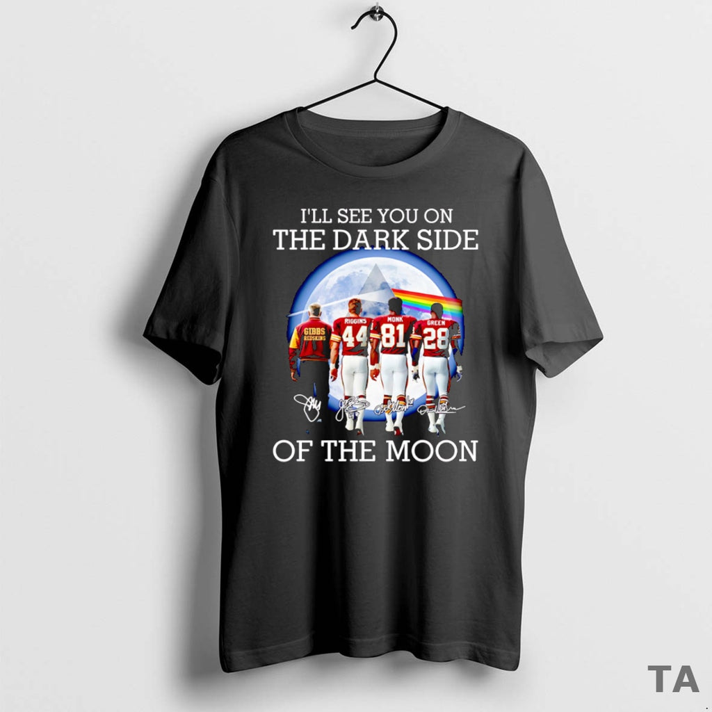 Top Ill See You On The Dark Side Of The Moon Washington Redskins