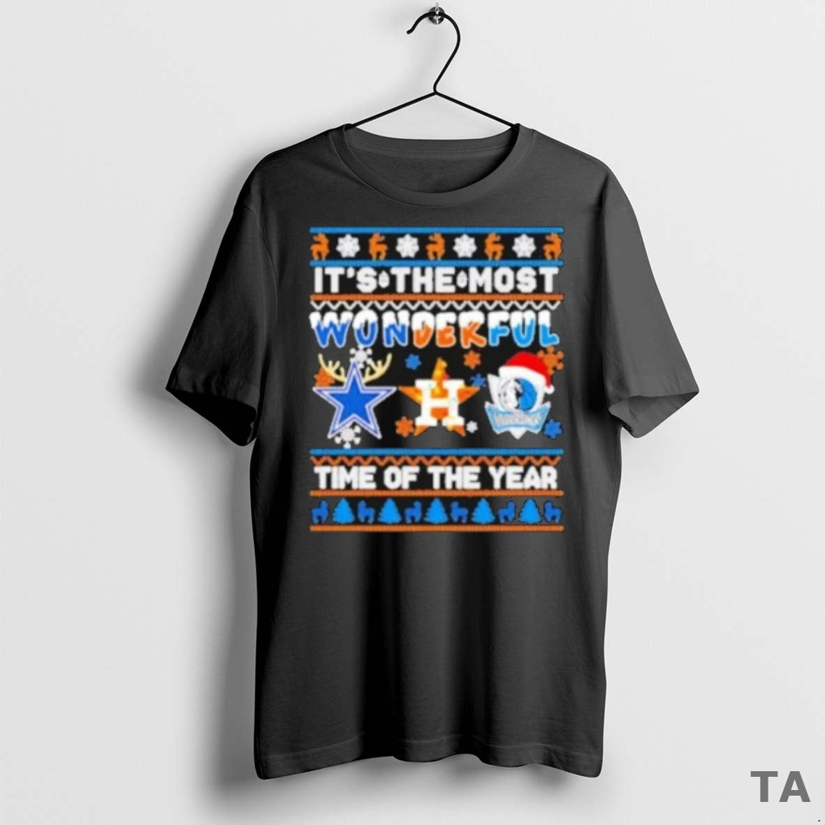 Top Its The Most Wonderful Dallas Cowboys Houston Astros Dallas Mavericks Christmas Time Of The