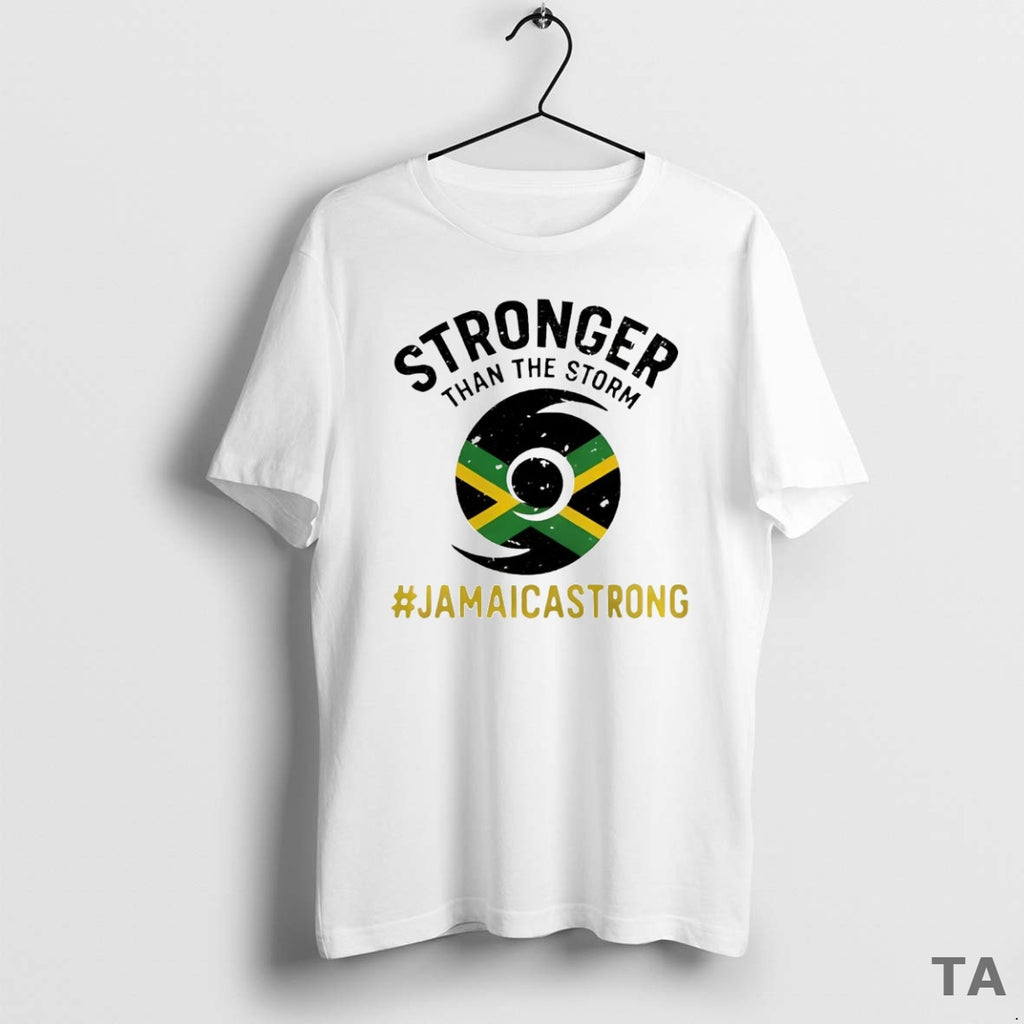 Top Jamaica Stronger Than The Storm T Shirt Sweater