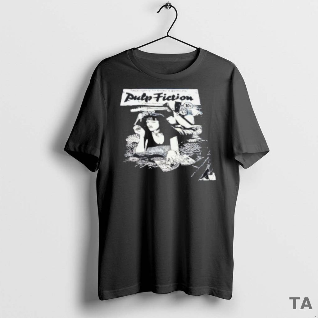 Top Janis Joplin Pulp Fiction T Shirt Sweater