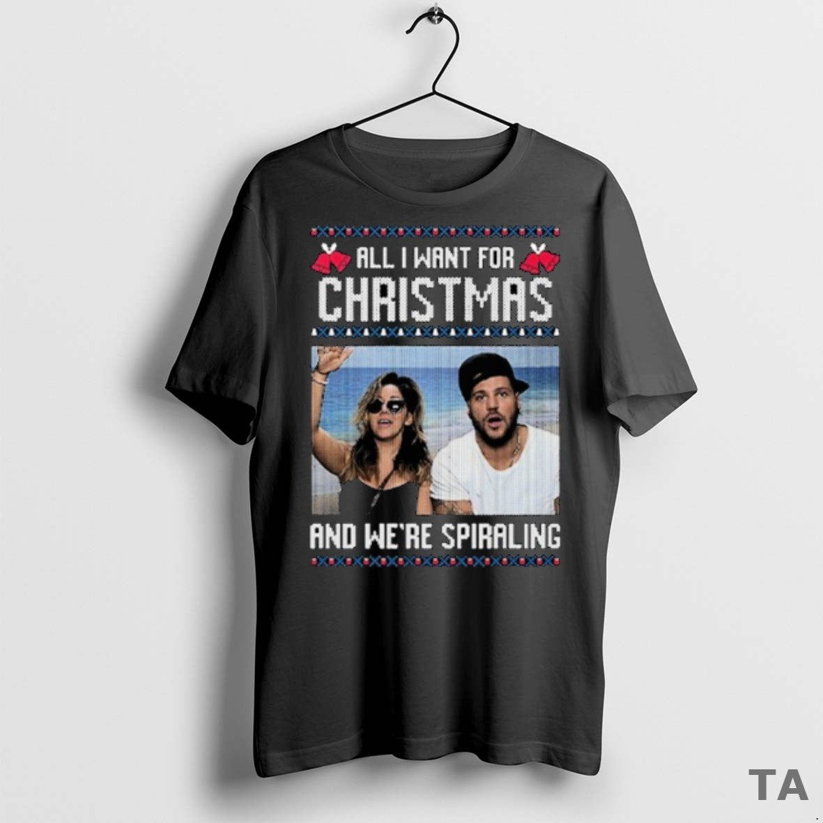 Top Jersey Shore All I Want For Christmas And Were Spiraling Ugly Holiday