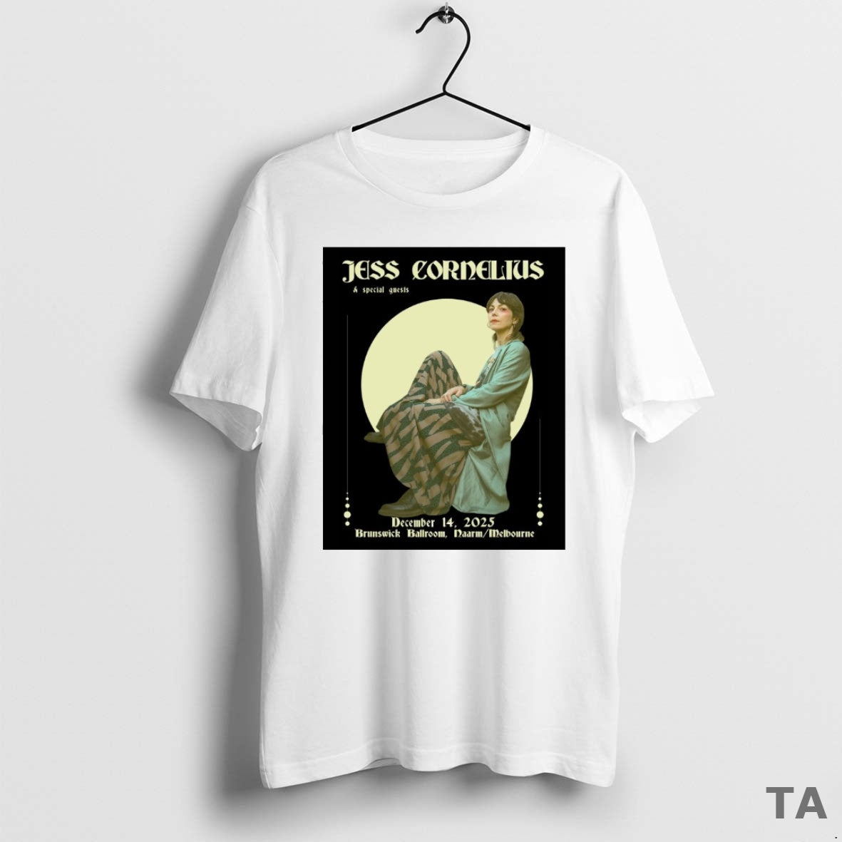 Top Jess Cornelius December 14 2025 Brunswick Ballroom Show T Shirt Sweater