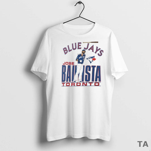 Top Jose Bautista Toronto Blue Jays Cooperstown Player Baseball T Shirt Sweater