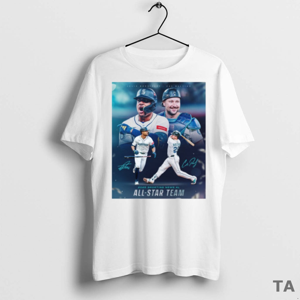 Top Julio Rodriguez And Cal Raleigh Seattle Mariners 2025 Sporting News Al All Star Team