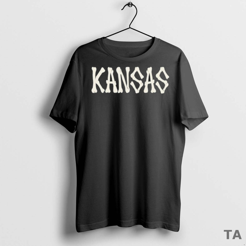 Top Kansas Jayhawks Bones Halloween T Shirt Sweater