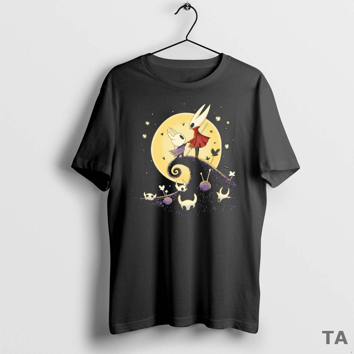 Top Knightmare Hollow Knight Silksong T Shirt Sweater