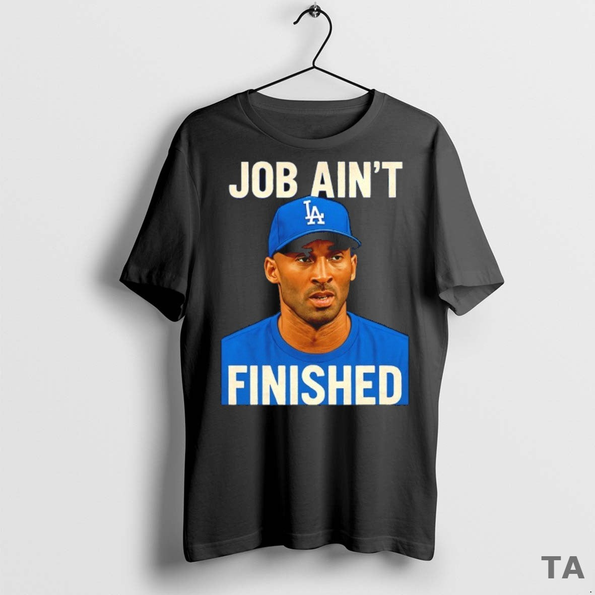Top Kobe Bryant Job Aint Finished T Shirt Sweater