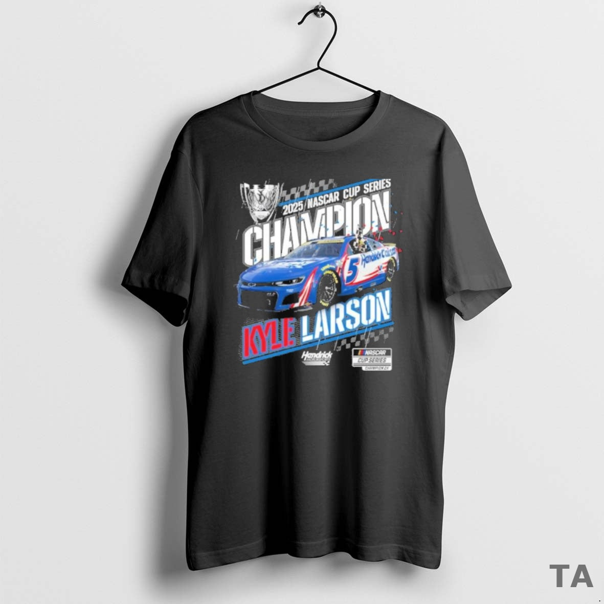 Top Kyle Larson 2025 Nascar Cup Series Champion T Shirt Sweater