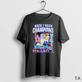 Top La Dodgers Back 2 Back World Series Champs 2025 Mascot T Shirt Sweater