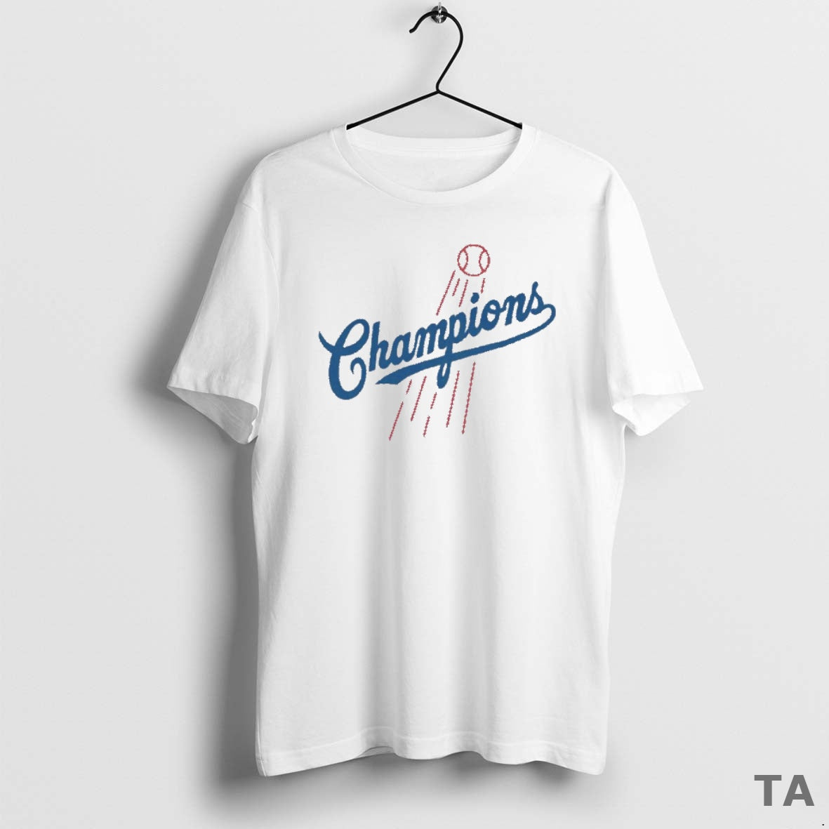 Top La World Champions T Shirt Sweater