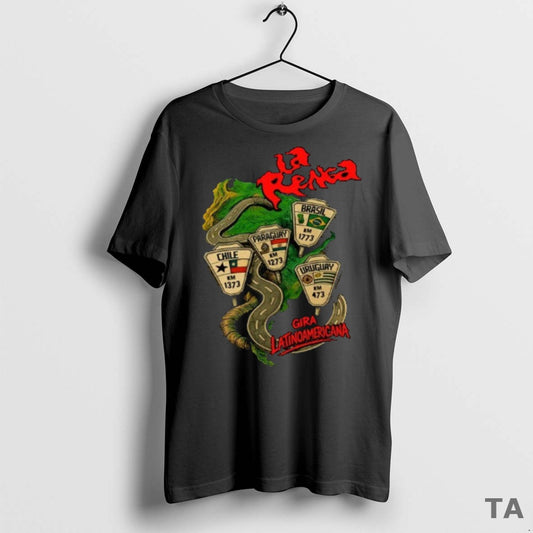 Top La Renga Gira Latinoamericana 2025 Chaco Tour With Tour Dates T Shirt Sweater