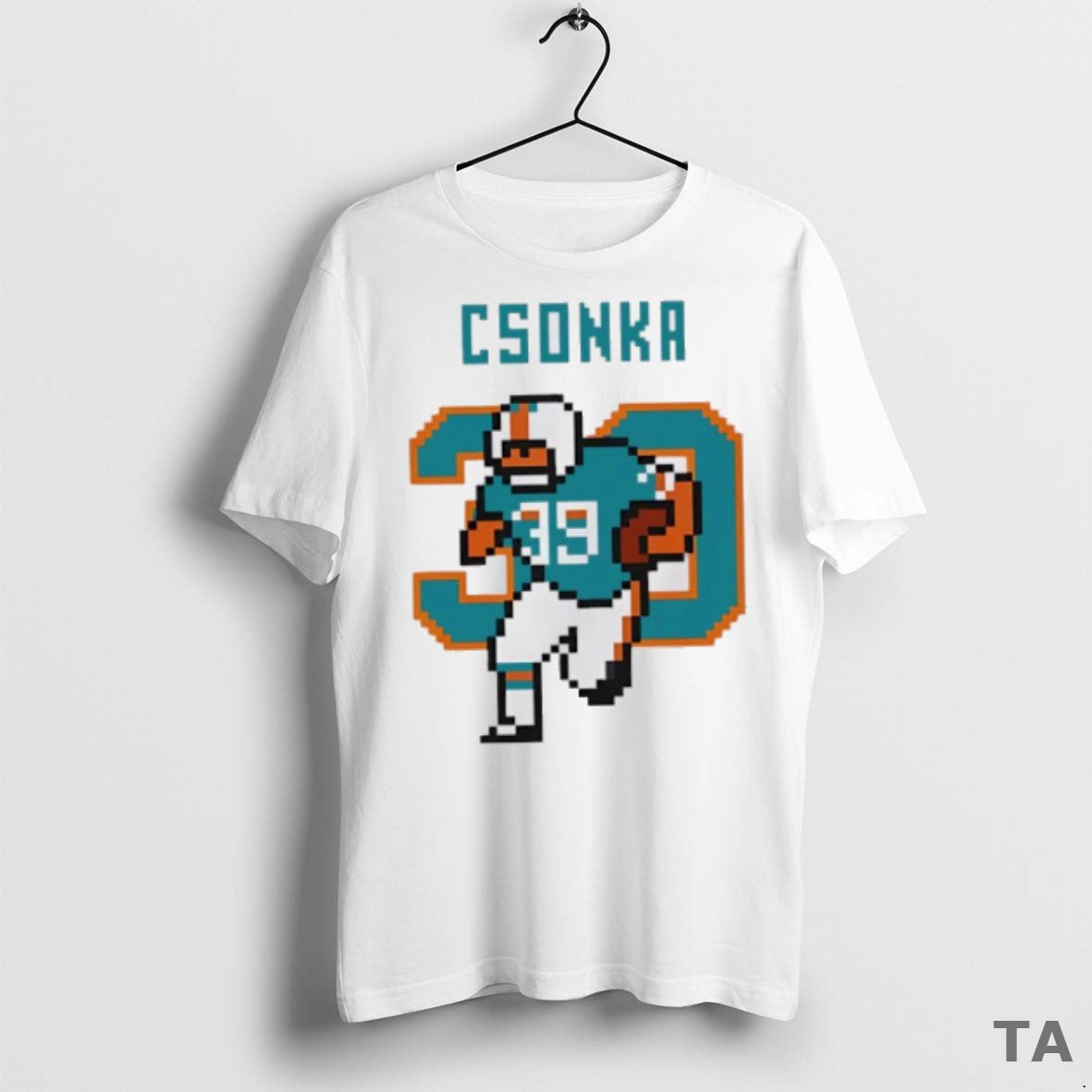 Top Larry Csonka Miami Dolphins 39 Running Back Gamer Style T Shirt Sweater