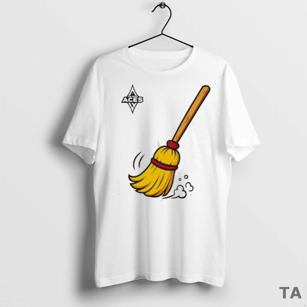 Top Las Vegas Aces Brooms Sweep T Shirt Sweater