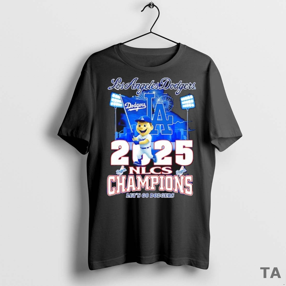 Top Lets Go Los Angeles Dodgers 2025 Nlcs Champions T Shirt Sweater