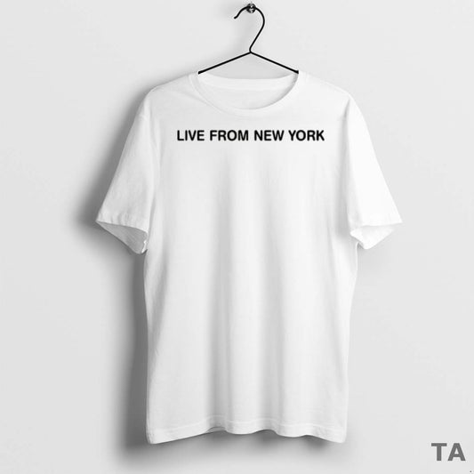 Top Live From New York T Shirt Sweater