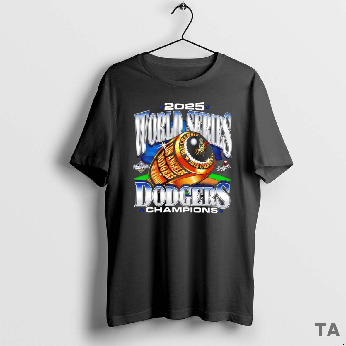 Top Los Angeles Dodgers 9x Rings World Series Champions 2025 T Shirt Sweater