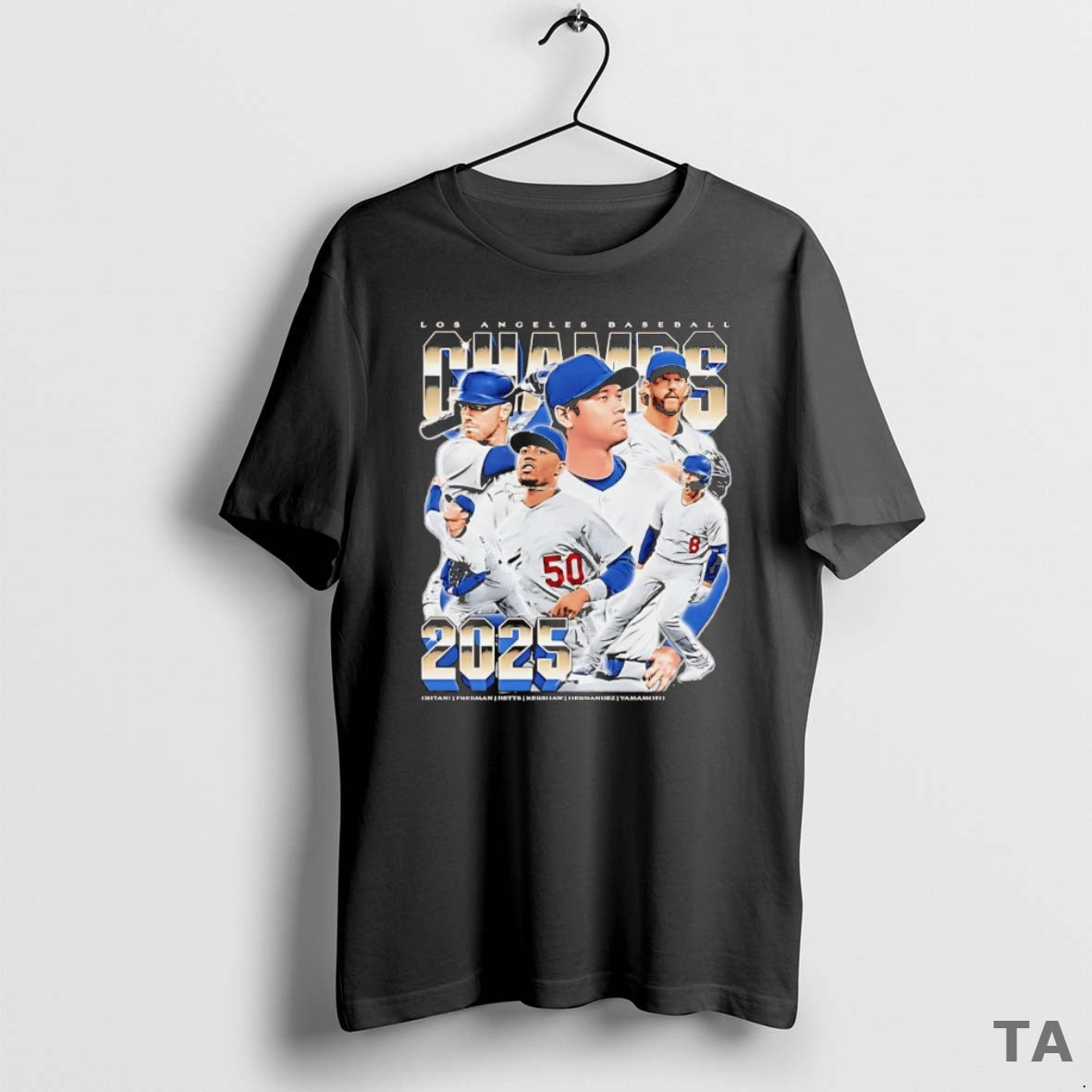 Top Los Angeles Dodgers Champs 2025 T Shirt Sweater