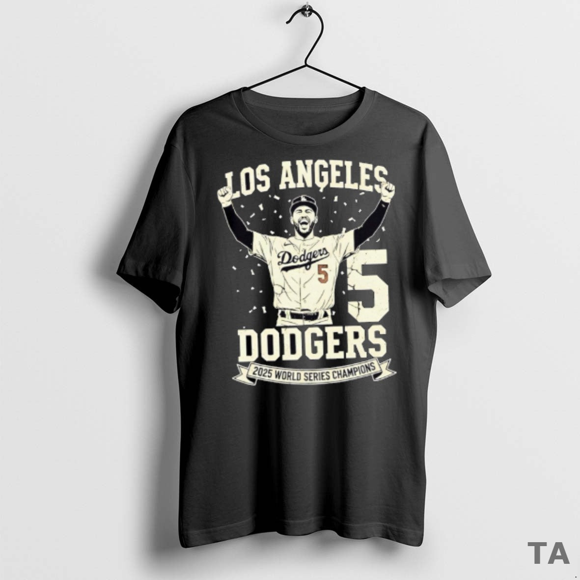 Top Los Angeles Dodgers Freddie Freeman 2025 World Series Champions T Shirt Sweater