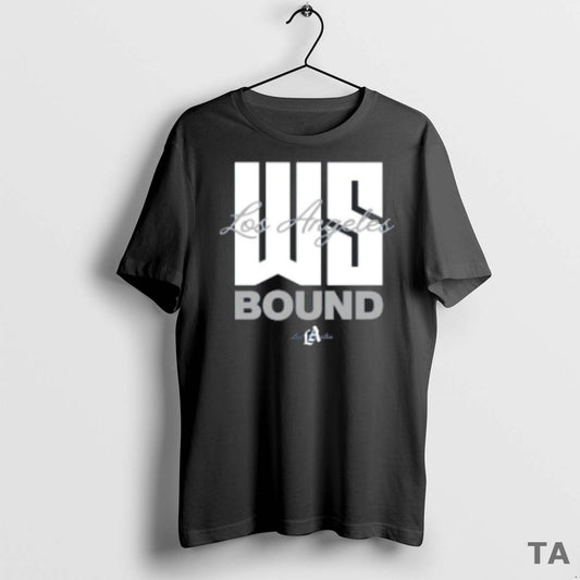 Top Los Angeles Dodgers Mlb 2025 Nlcs Ws World Series Bound T Shirt Sweater