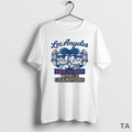 Top Los Angeles Dodgers Sticker Back To Back World Champions T Shirt Sweater