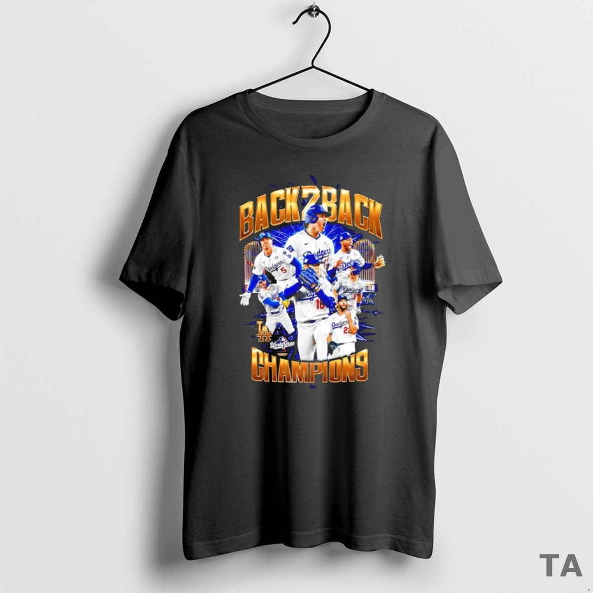 Top Los Angeles Dodgers Team Back2back Champions 2025 World Series Graphic T Shirt Sweater