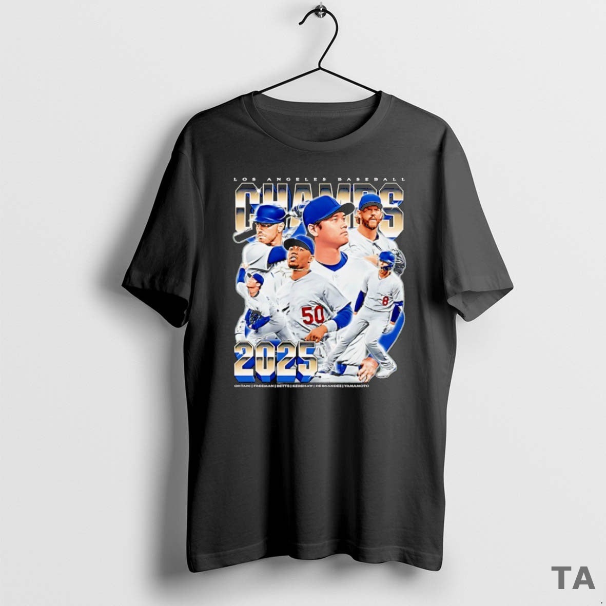 Top Los Angeles Dodgers Team Baseball Champions 2025 Graphic T Shirt Sweater