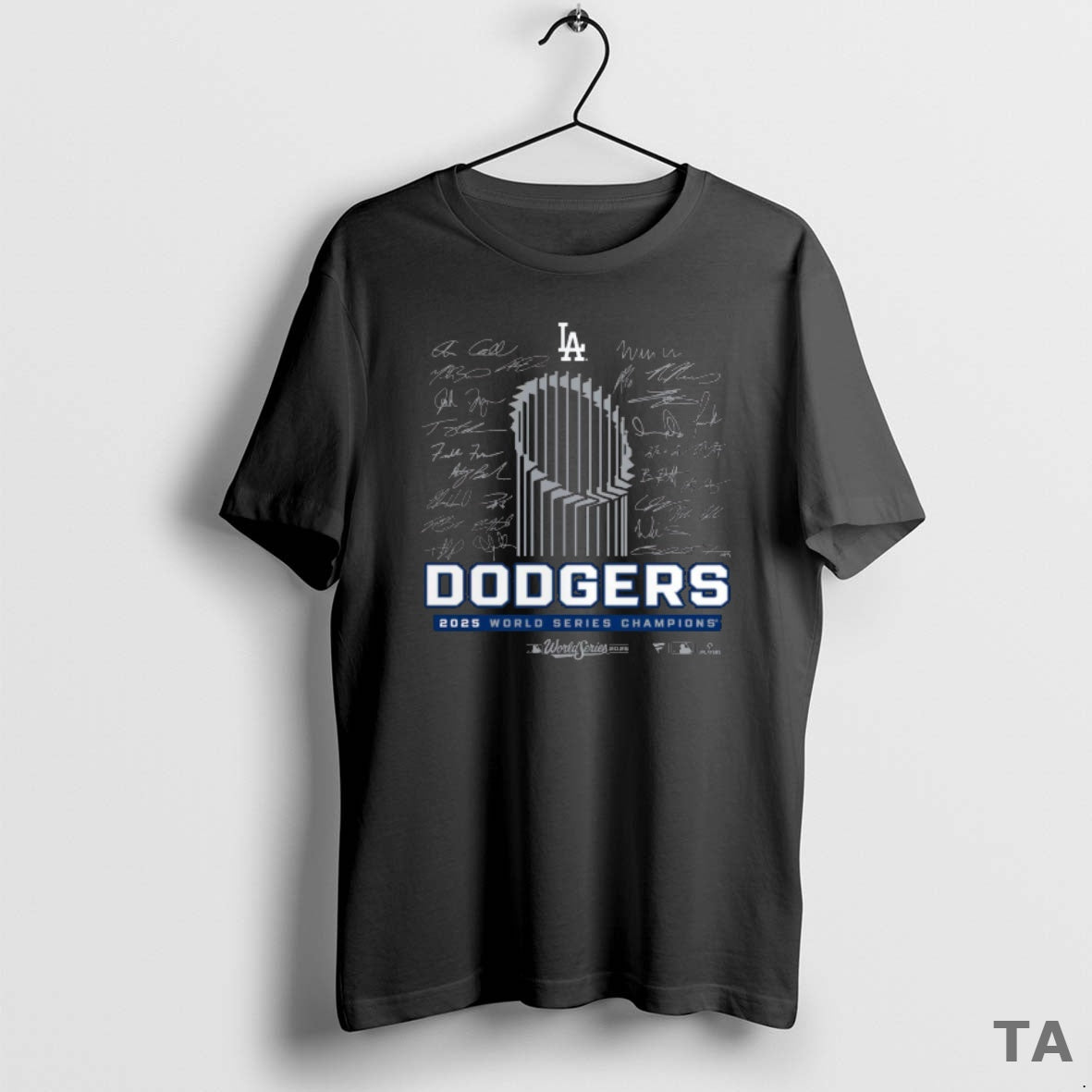 Top Los Angeles Dodgers Win Toronto Blue Jays 2025 Mlb World Series Champions Roster Signatures