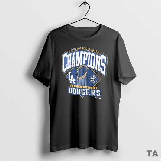 Top Los Angeles Dodgers Win Toronto Blue Jays 2025 World Series Champions Logo
